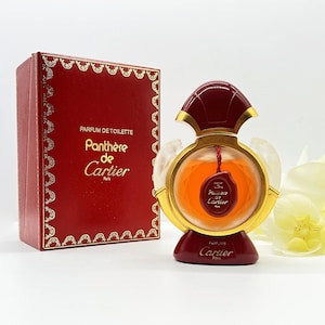 Vintage Panthere de Cartier Parfum de Toilette  50 ml Spray ,1986 Original , Rare Perfume for Women in Original  Box – Collector Gift Idea