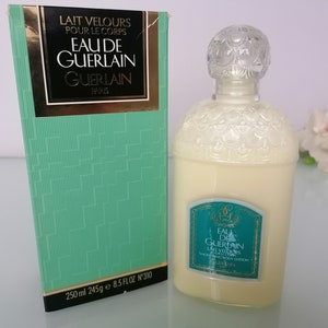 Eau de Guerlain Smoothing Body Lotion 250 ml/8,5 fl.oz , Rare Vintage  ,Perfumed Body, Gift Idea,