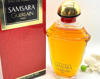 Vintage 1989 Guerlain Samsara Eau De Toilette 200ml NOS Rare Gift