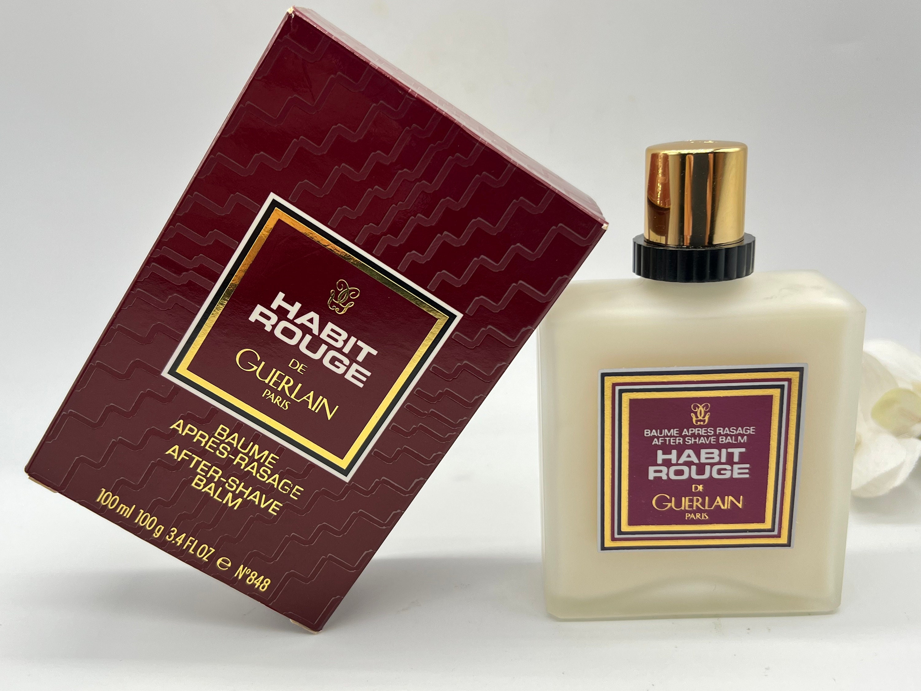 Guerlain habit rouge after shave sale