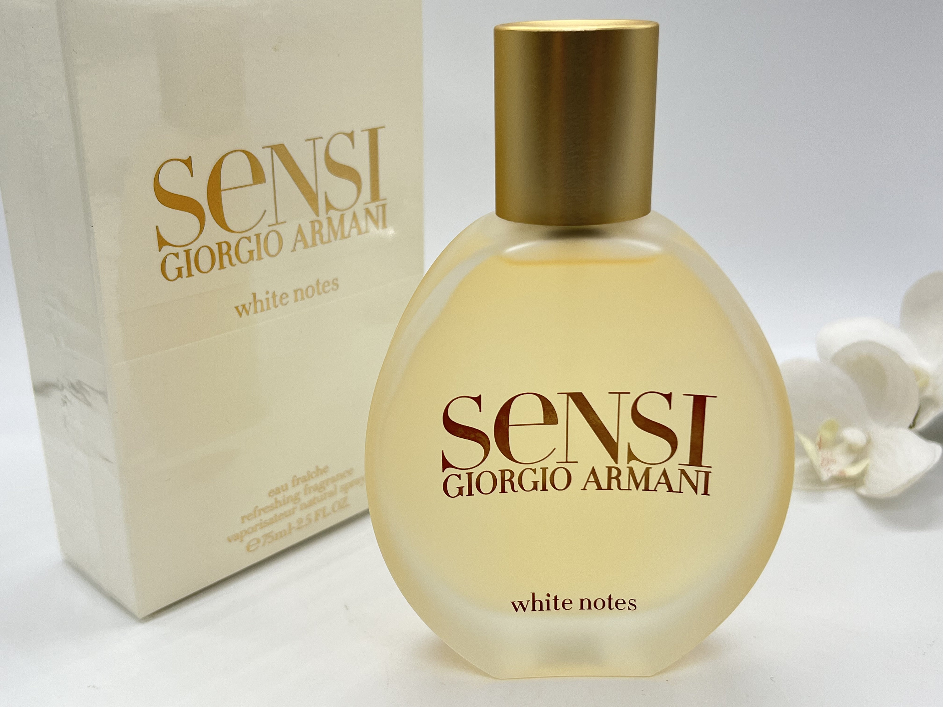 Delegation Inspirere indsats Sensi White Notes Giorgio Armani Eau Fraiche 75ml 2.5 Fl. Oz. - Etsy Denmark