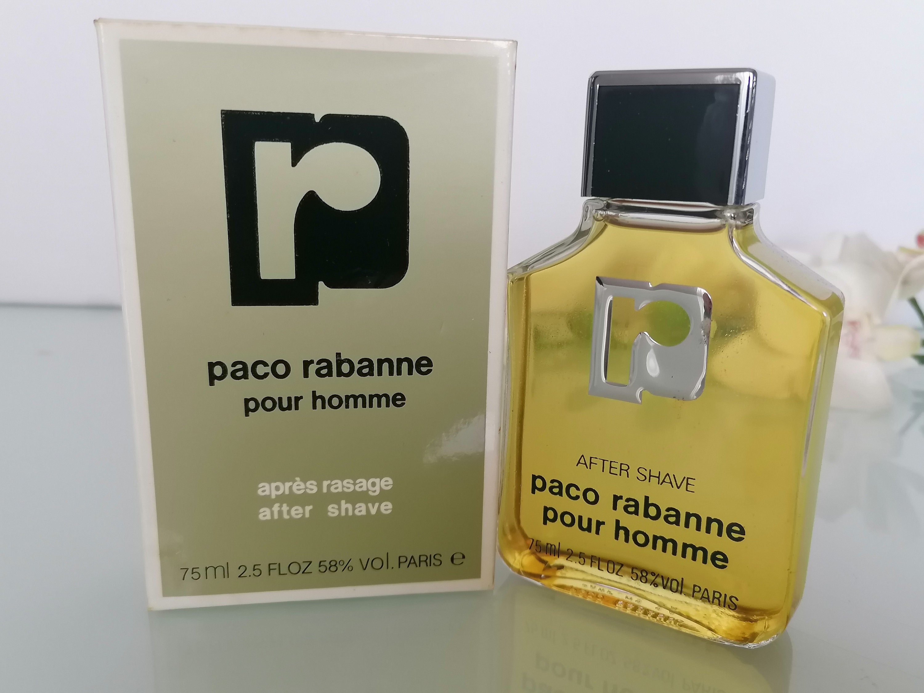 Paco Rabanne pour Homme 1973 After Shave 25 fl.oz/ 75 ml | Etsy