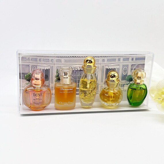 DUNE Dior Eau de Toilette 15ml・50mlセット Set Mini Perfumes, Dune, Diorissimo ,tendre Poison ,dolce Vita