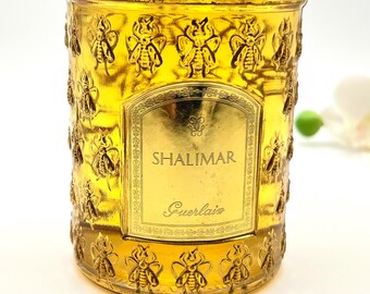 ヴィンテージ ゲラン シャリマー ビー ボトル 250ml 、ハンドペイント
