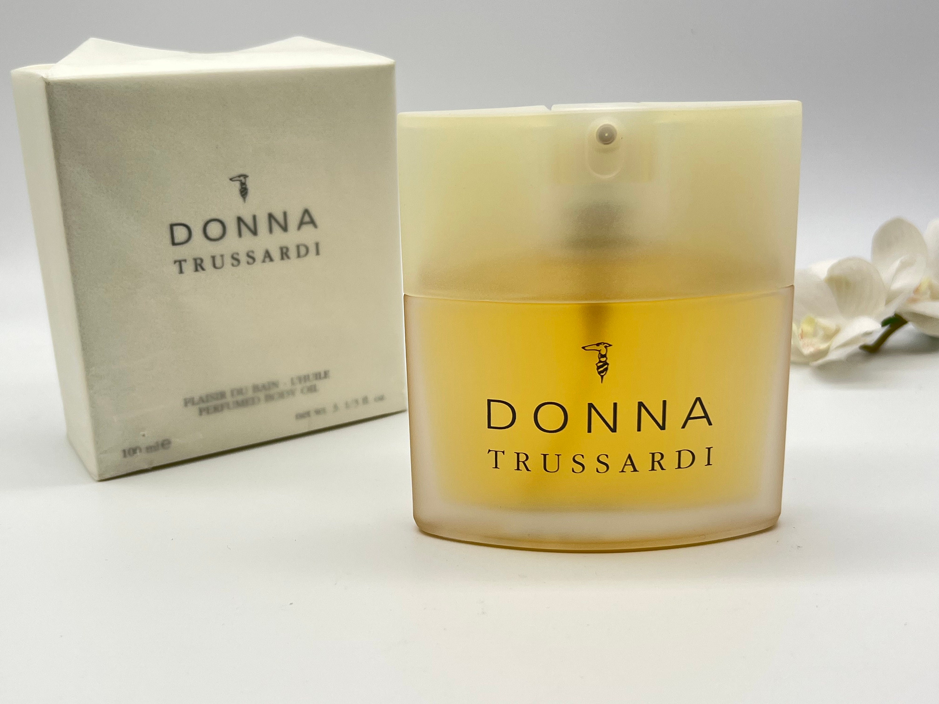 Donna Trussardi Perfumed Body Oil 100 Ml 3 4 Fl.oz Natural Spray