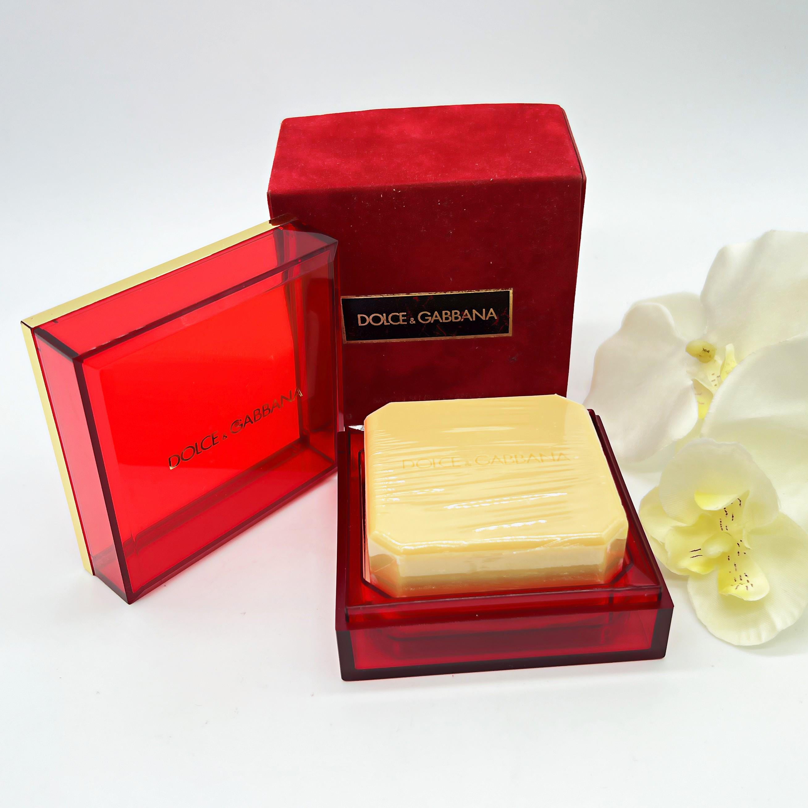 Vintage 1992 Dolce Gabbana Perfumed Soap 125g Luxury Gift for Her