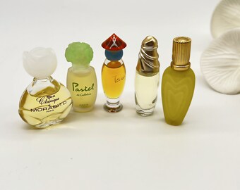 ヴィンテージミニチュア香水セット、様々なブランド、80年代/90年代の