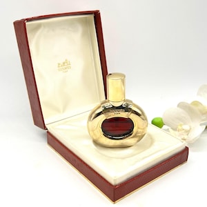 Parfum d&#39;hermes  Parfum 1/4 fl.oz/ 7,5 ml  Bijou Rechargable Spray  Not Full   Vintage Pure Perfume 80s  Gift for Her