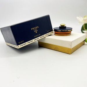 Prada  Parfum /Extrait  15 ml/0,5 fl.oz Splash Vintage 1990s Pure perfume for Women  Hard To Find