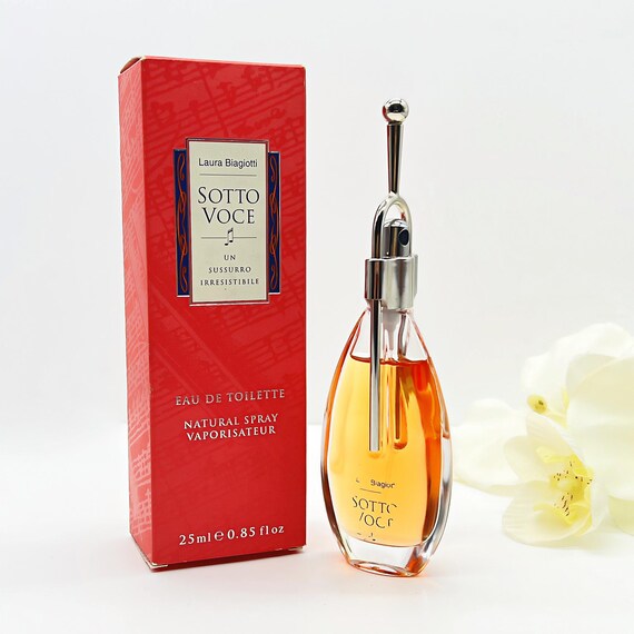 ラウラビアジョッティ ソット ヴォーチェ 香水 25ml Rare SOTTO VOCE LAURA BIAGIOTTI Eau de Toilette Spray 25 ml = 0.85