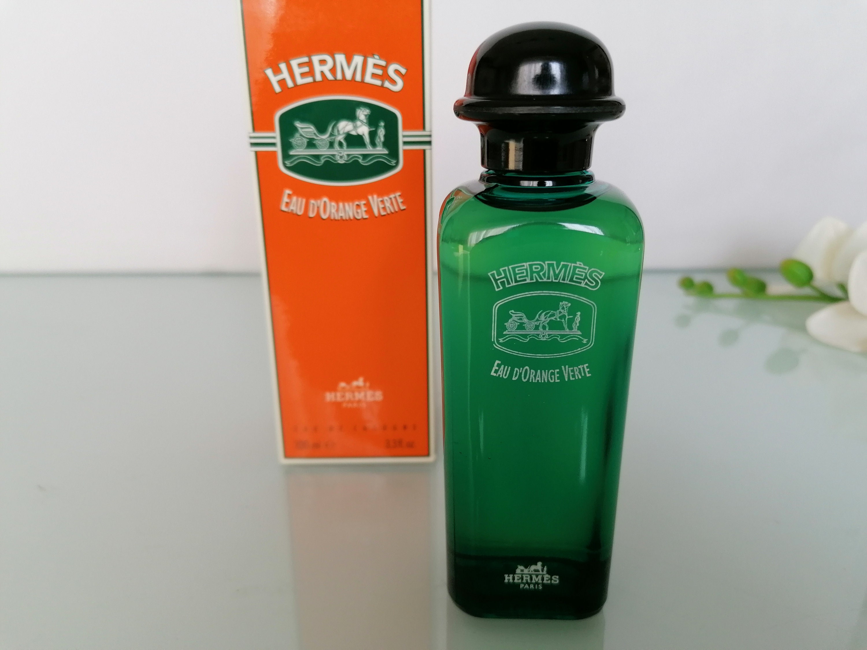 Vintage Hermes, Eau D'orange Verte ( 1979) Eau De Cologne 100 Ml/3