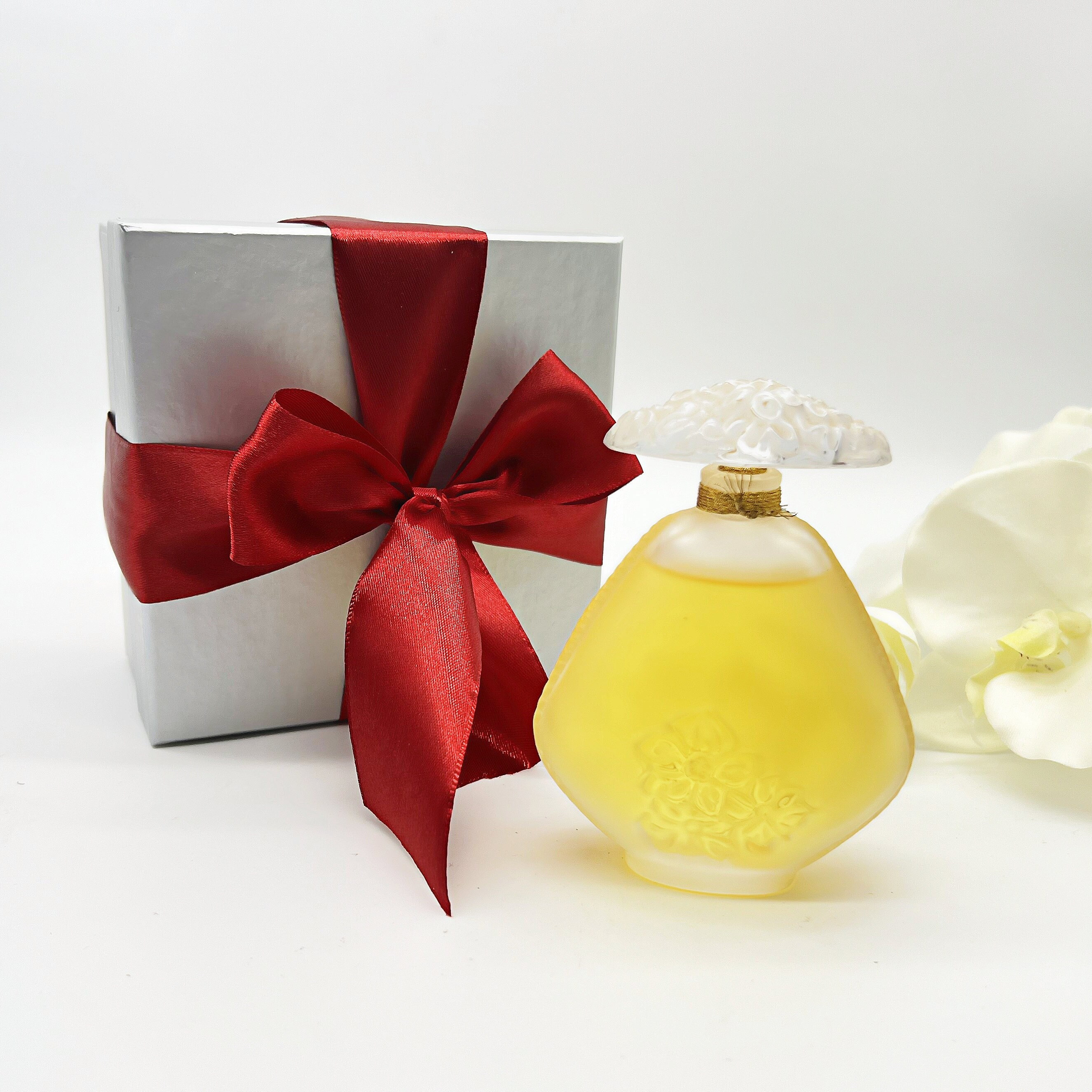 90年代ヴィンテージ ラリック クリスタル ジャスミン パルファム