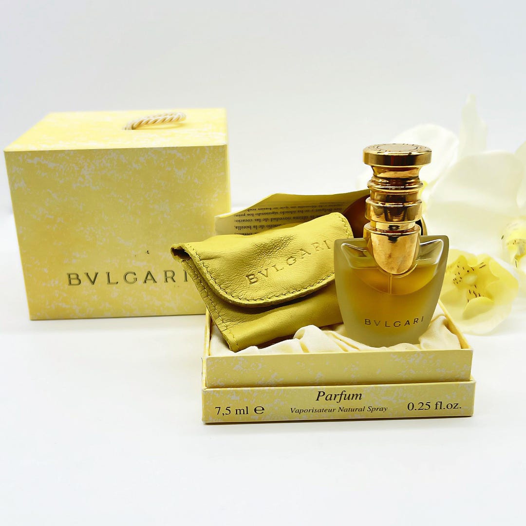 Vintage Bvlgari Pour Femme Perfume – 1994 First Edition, 7.5ml