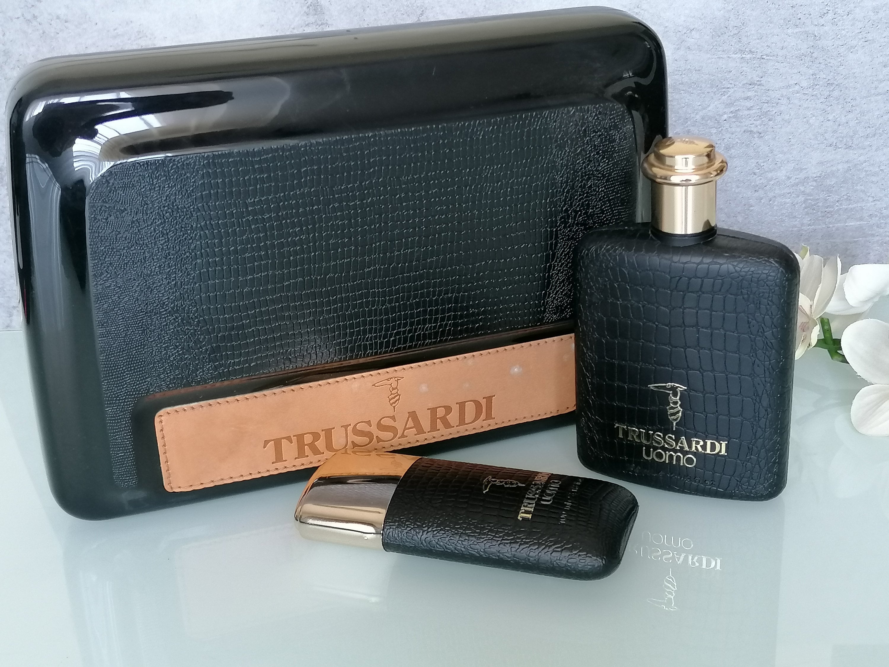 Vintage Trussardi Uomo Set Eau De Toilette 100 Ml 3 4 Fl.oz