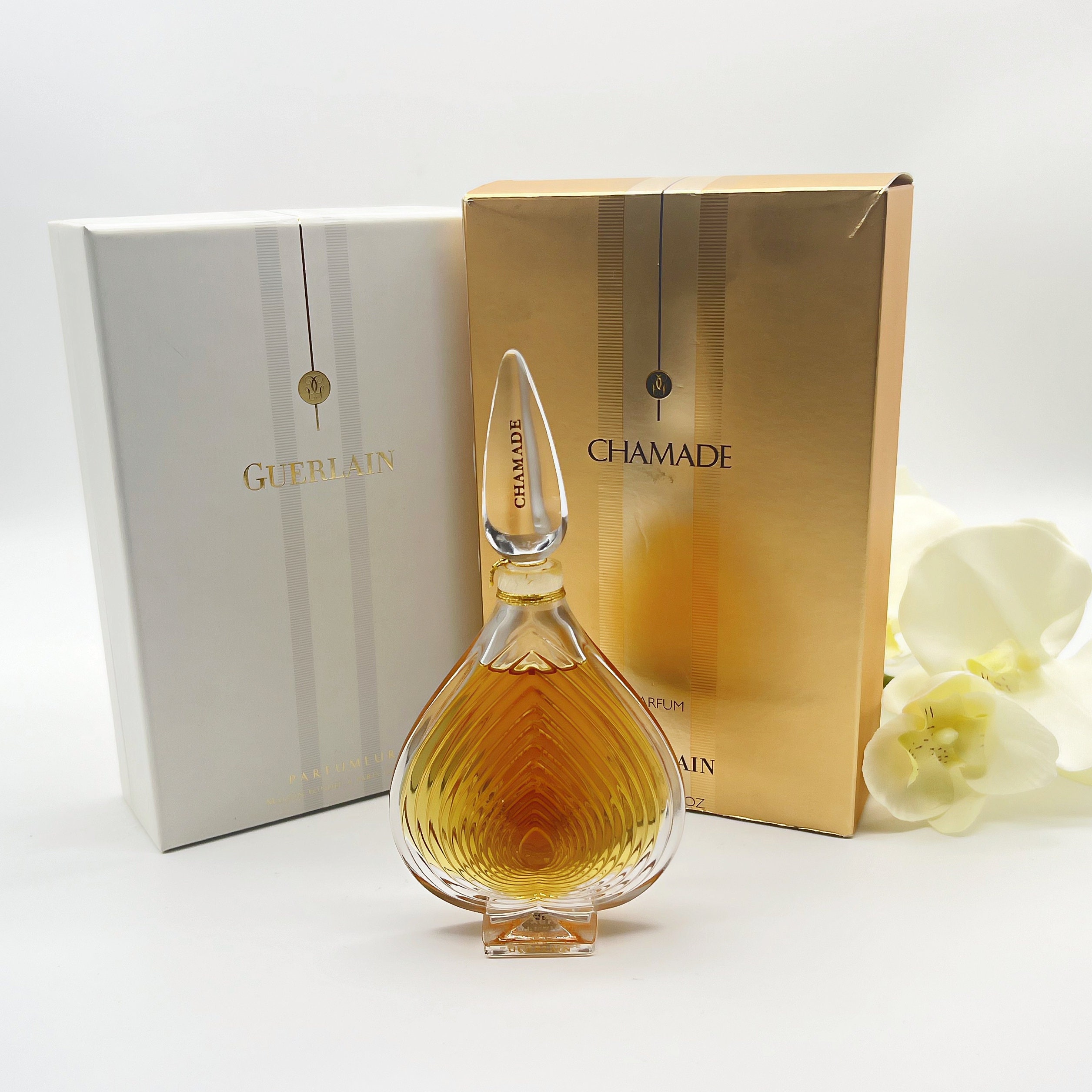 Chamade Guerlain (1969) Parfum/extrait 1 Fl.oz /30 Ml, Crystal