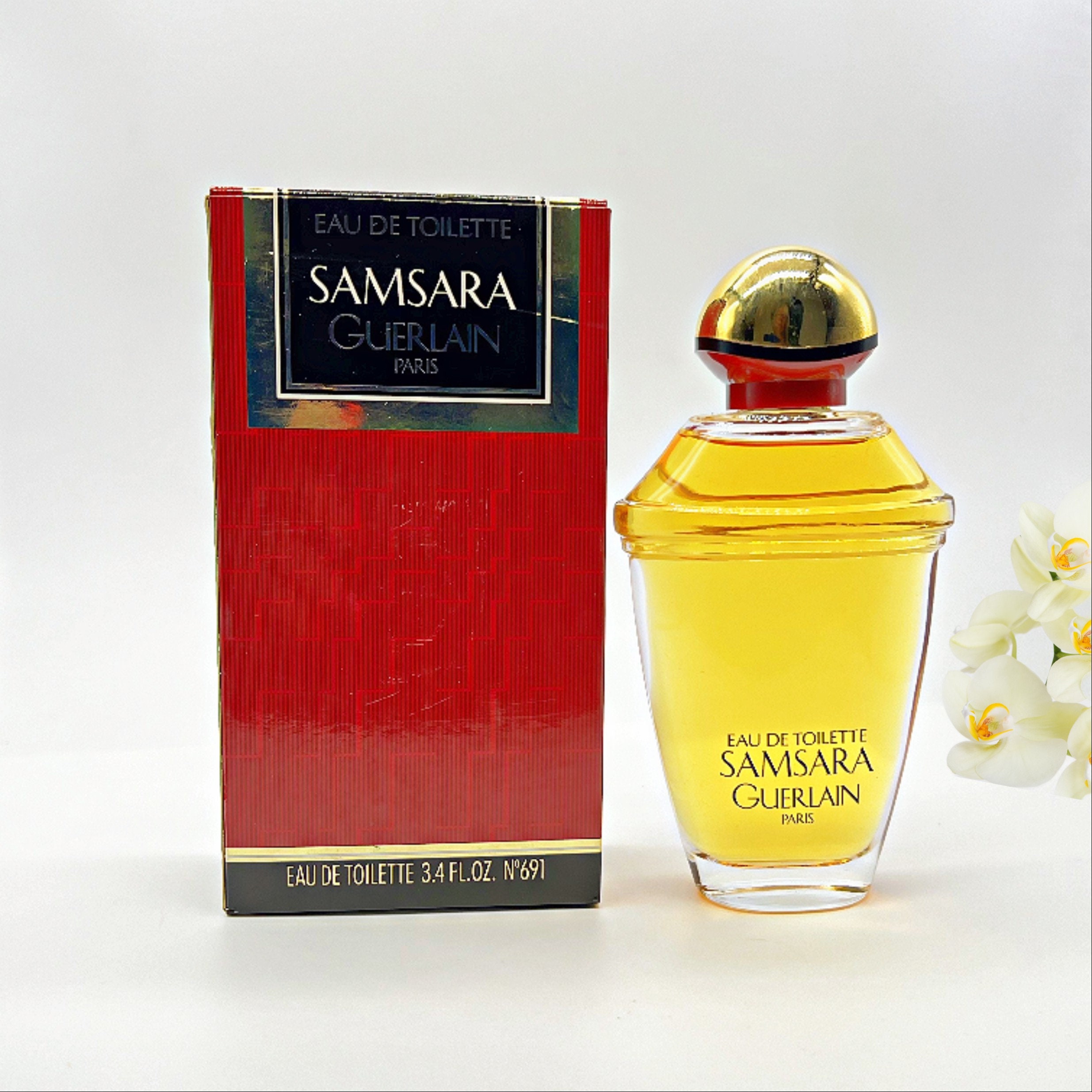 Samsara Guerlain 1989 Eau De Toilette 100 Ml 3 4 Fl.oz Vintage Perfume EDT From 1991 France Paris Etsy