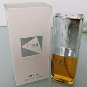 Vintage Infini Caron  (1970 ) Eau de Toilette 2 fl. oz/ 72 g Spray  Women&#39;s Perfume  Gift for Mom