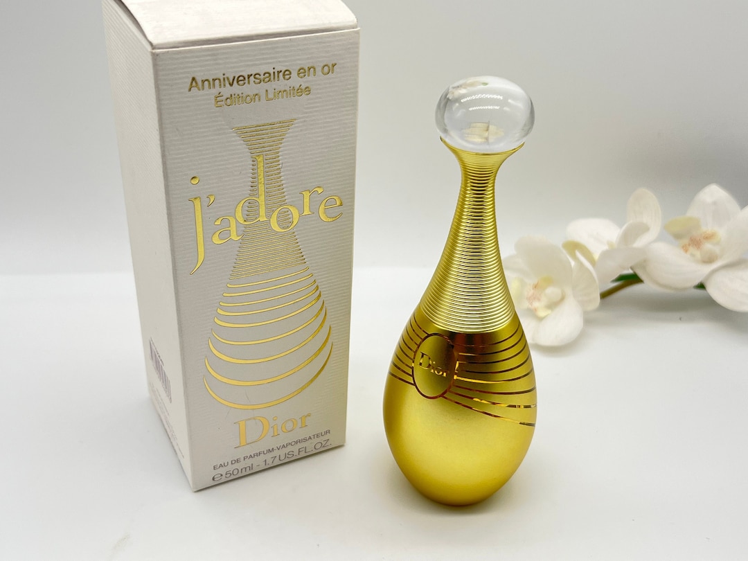 J'adore Dior Golden Anniversary Limited Edition 1999 Eau de Parfum 50 ml  /1,7 fl.oz Spray New in Box Gift Idea - Etsy 日本