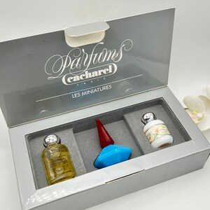 Vintage Set X 3 Perfume Miniature lou Lou EDP 5 Ml Anais Anais