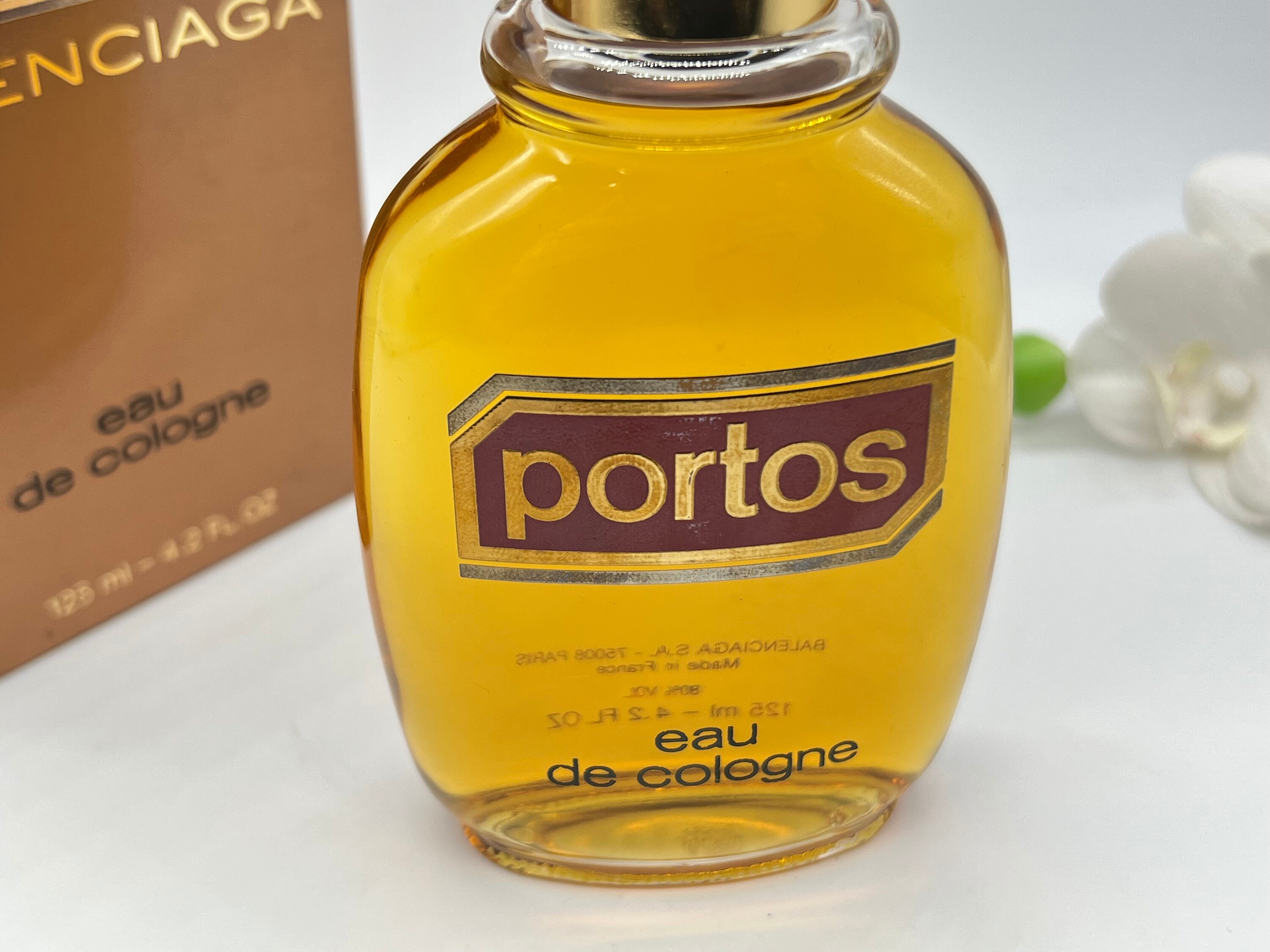 Portos Balenciaga (1980) Eau De Cologne 4,2 Fl.oz/125 Ml