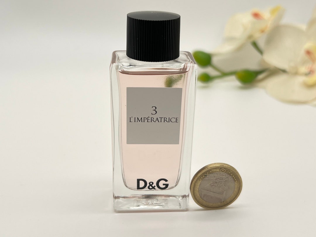 Miniature D G Anthology L imperatrice 3 Dolce Gabbana Eau De Toilette 20 Ml 0 70 Fl.oz Splash No Box Travel Perfume Etsy Canada