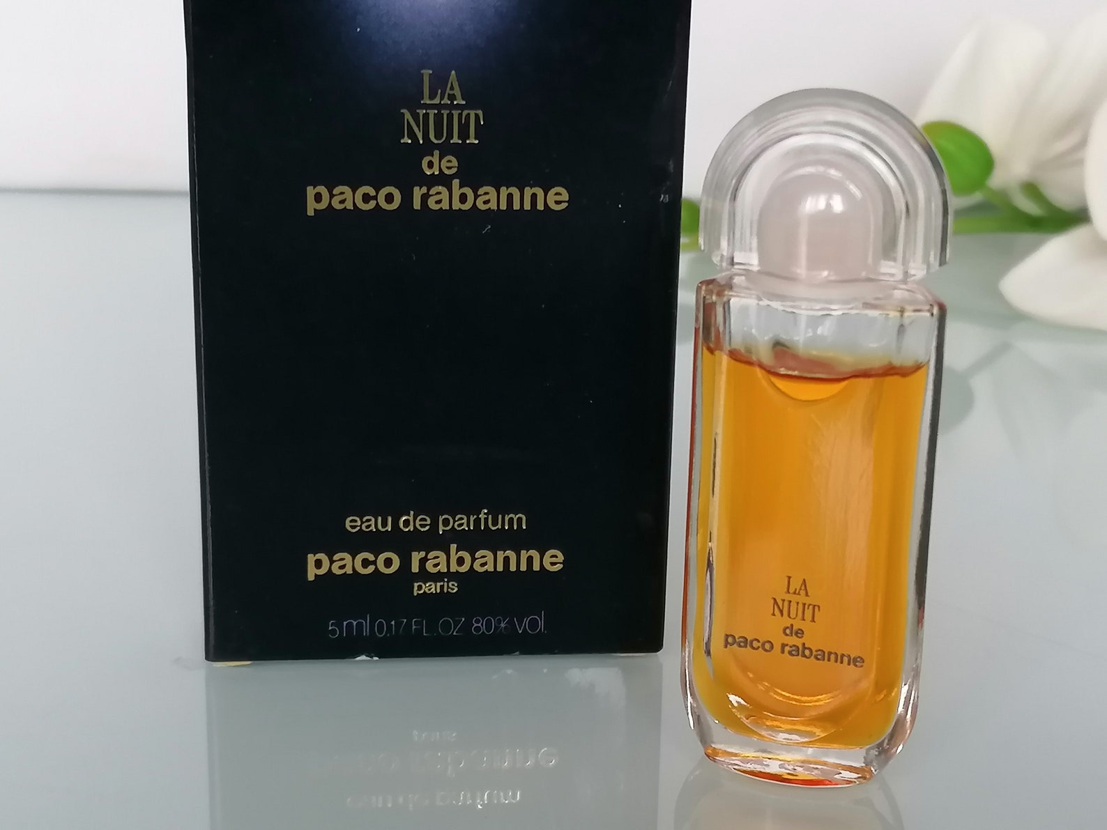 Paco Rabanne La Nuit 1985 Eau de Parfum MINIATURE 5 ml/0.17 | Etsy