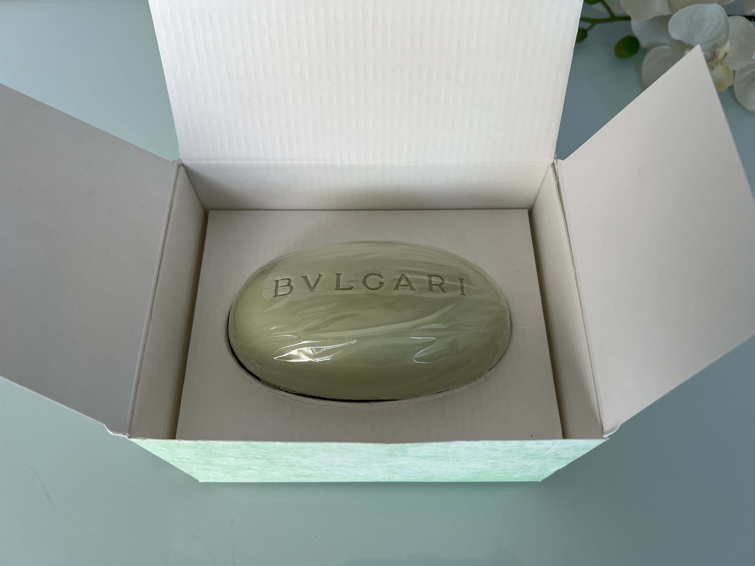 Vintage Soap Bvlgari Eau Perfumee 350g 12 3 Oz Rare Perfumed Soap