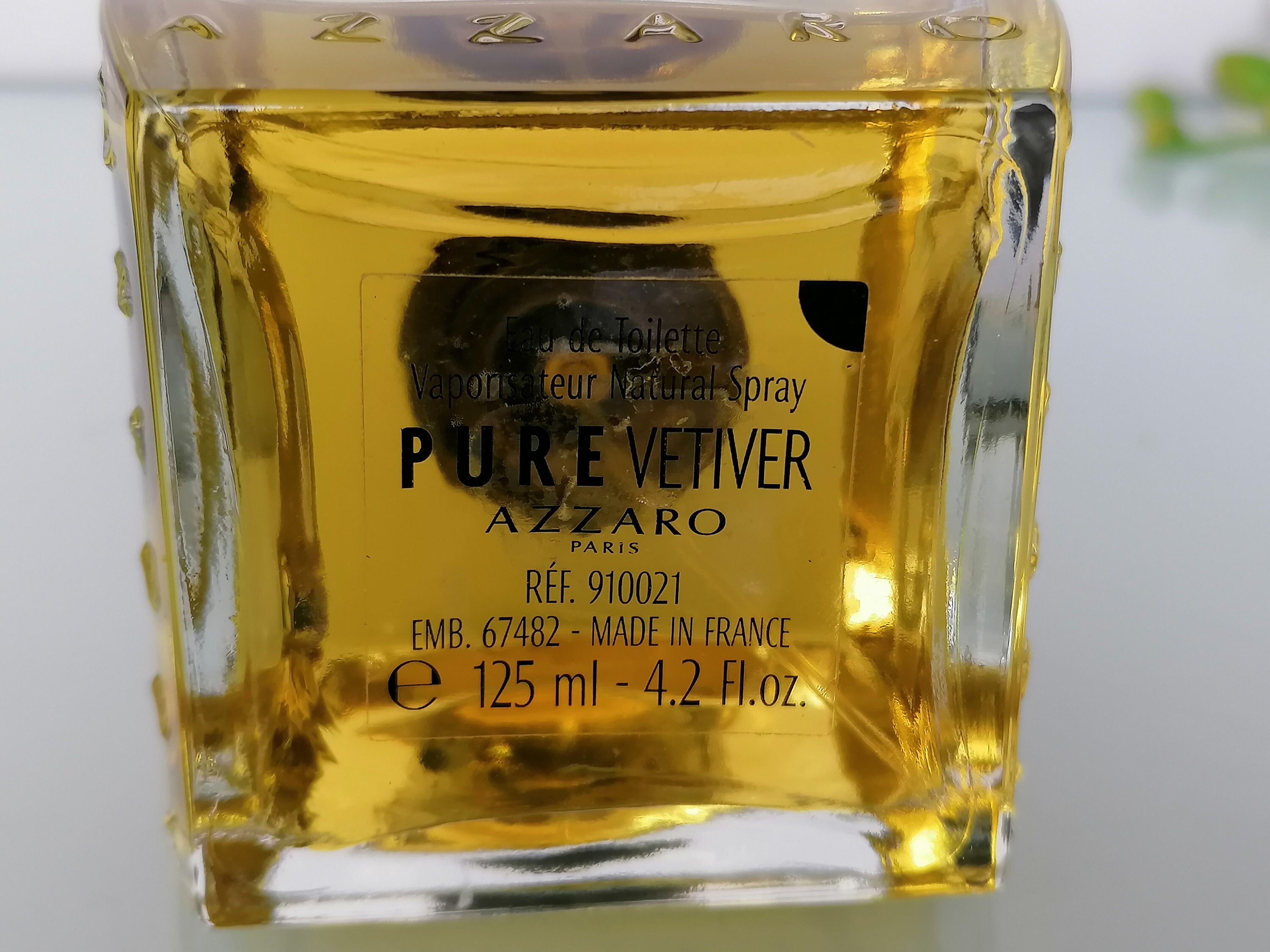 Pure Vetiver Azzaro (2000) Eau De Toilette 125 Ml/4,2 Fl.oz Spray