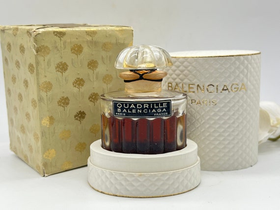 Rare Quadrille Balenciaga 60ml Parfum Extrait Vintage 1960s