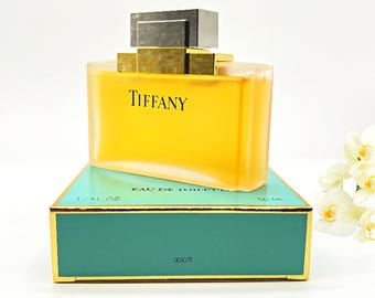 Vintage Tiffany Eau De Toilette 50ml, 1987 Splash, New in Box - Etsy
