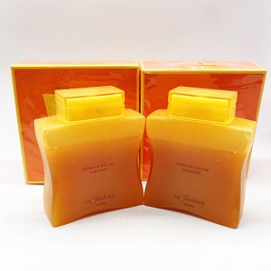 Vintage Hermes 24 Faubourg Perfumed Shower Cream - 2x200ml / 6.7oz - Unused, Not Full - Rare Floral Spicy Scent , France Paris ,Gift Idea