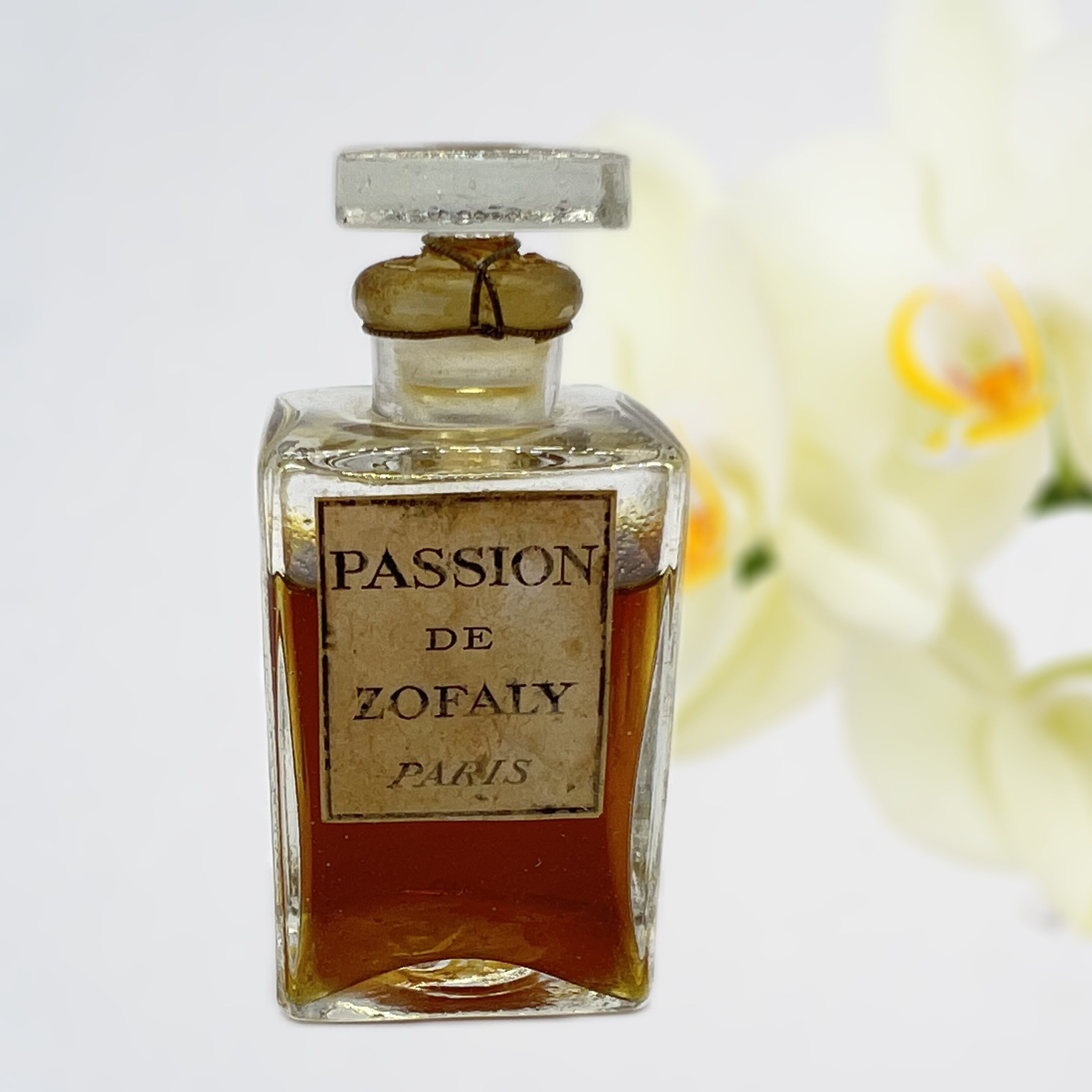 Vintage Zofaly Passion 1945 Extrait 30ml Rare French Perfume