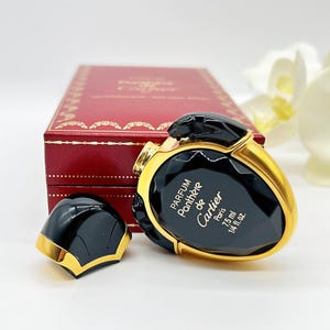 Empty Panthere de Cartier, Dummy Display, Vintage 80's , Collectible Perfume Bottle in Box ,Gift Idea , France Paris