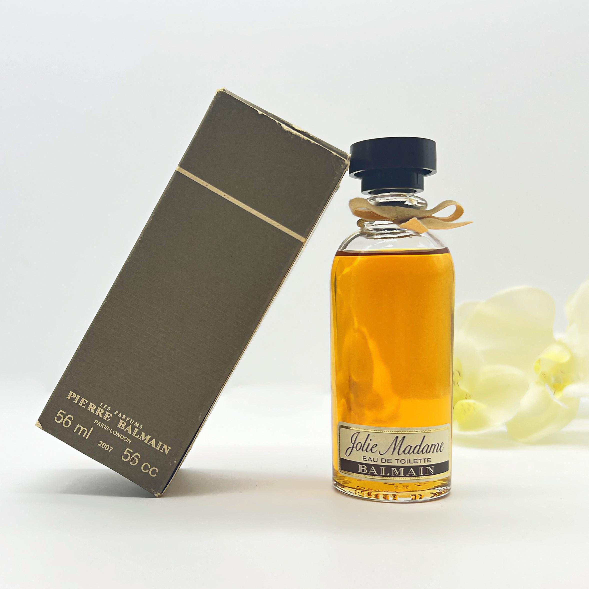 希少品 バルマン BALMAIN ジョリーマダム 56ml Vintage Jolie Madame Balmain 56ml Eau De Toilette , Rare Women's