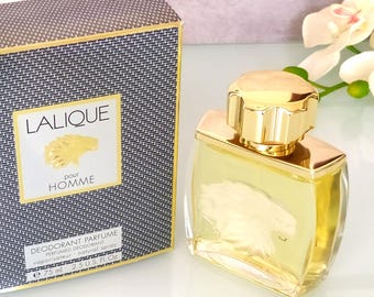 Deodorant Lalique pour Homme Lion 75 ml Natural Spray Vintage 1997