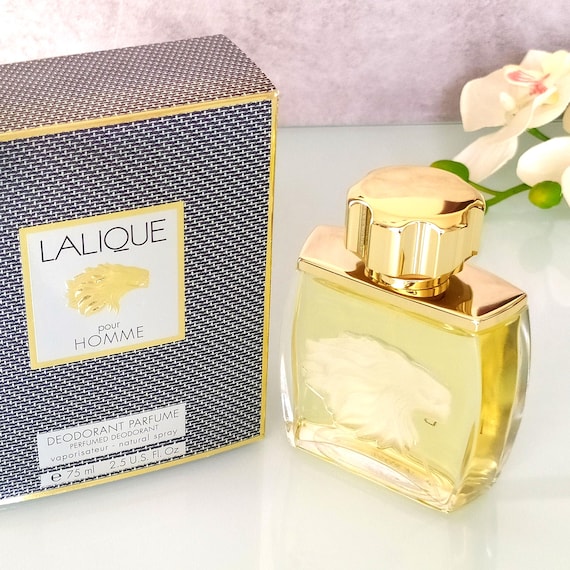 Deodorant Lalique Pour Homme Lion 75 Ml Natural Spray Vintage 1997