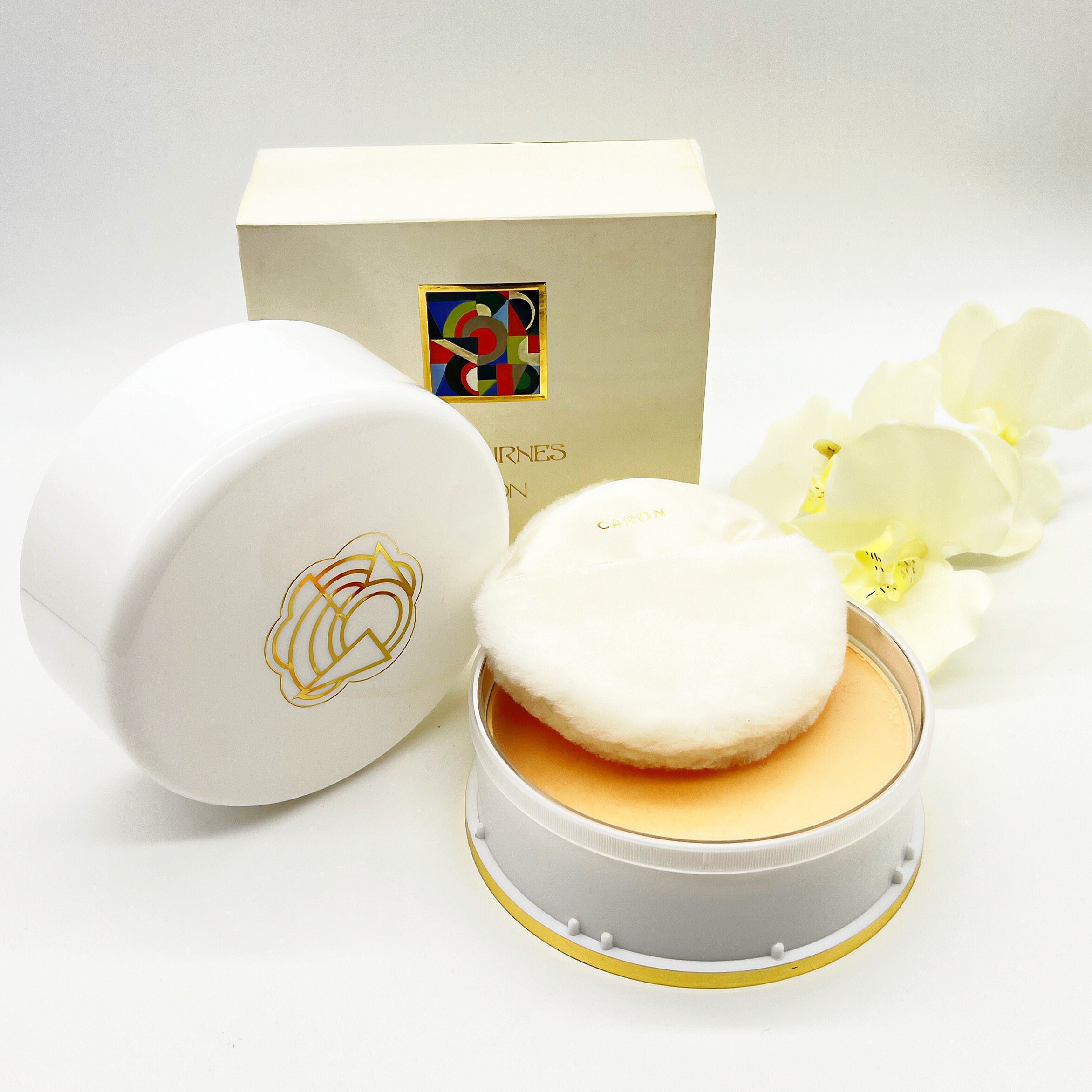Nocturnes Caron, Perfumed Dusting Powder 7 Oz /200 G ,sealed New in Box ...