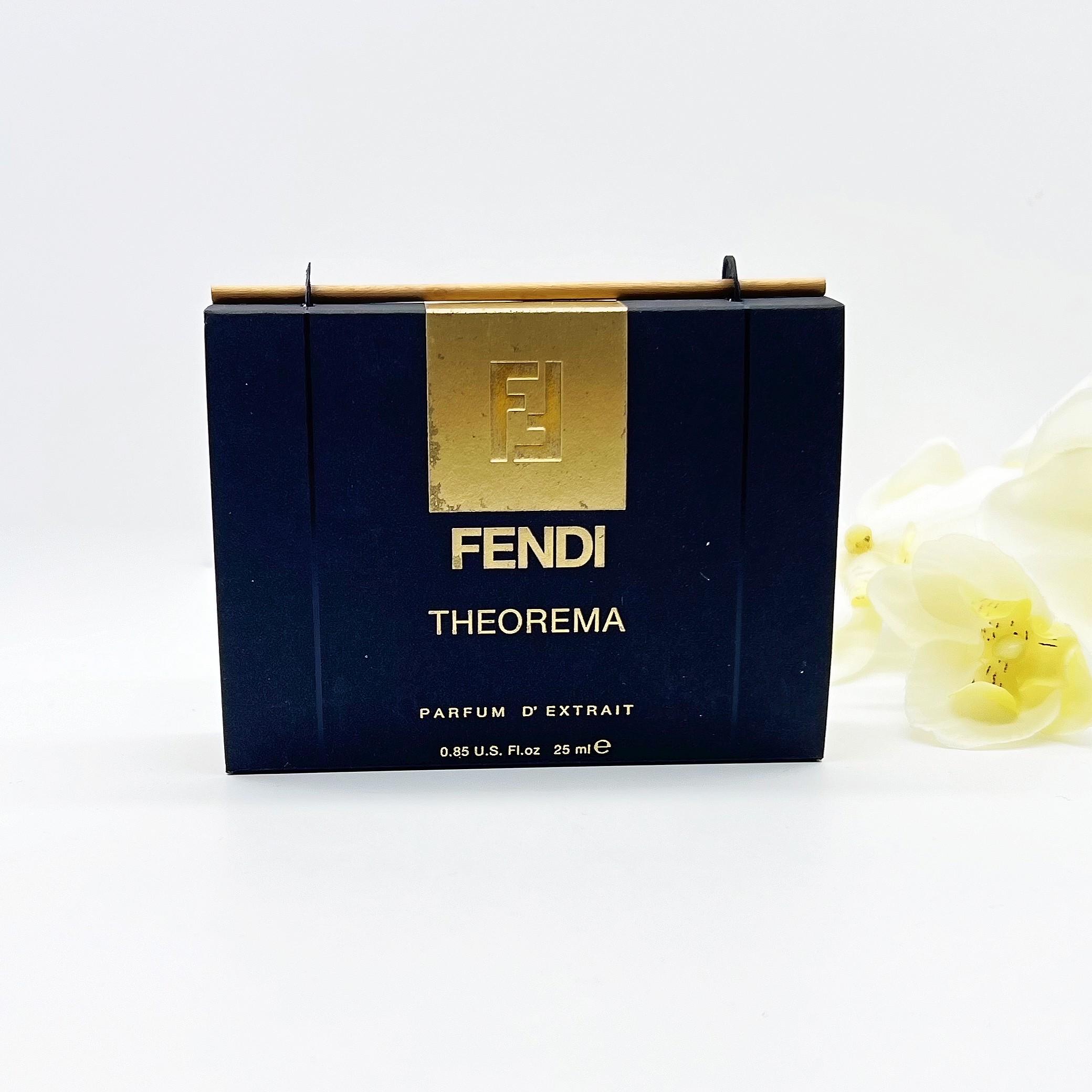 Sealed Theorema Fendi Parfum Extrait: 25ml Vintage Pure Perfume