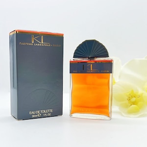 KL by Karl Lagerfeld for Women  Eau de Toilette 30ml/1 fl.oz ,Vintage 80s , Rare Oriental Spicy Perfume , Luxury Fragrance, Gift Idea