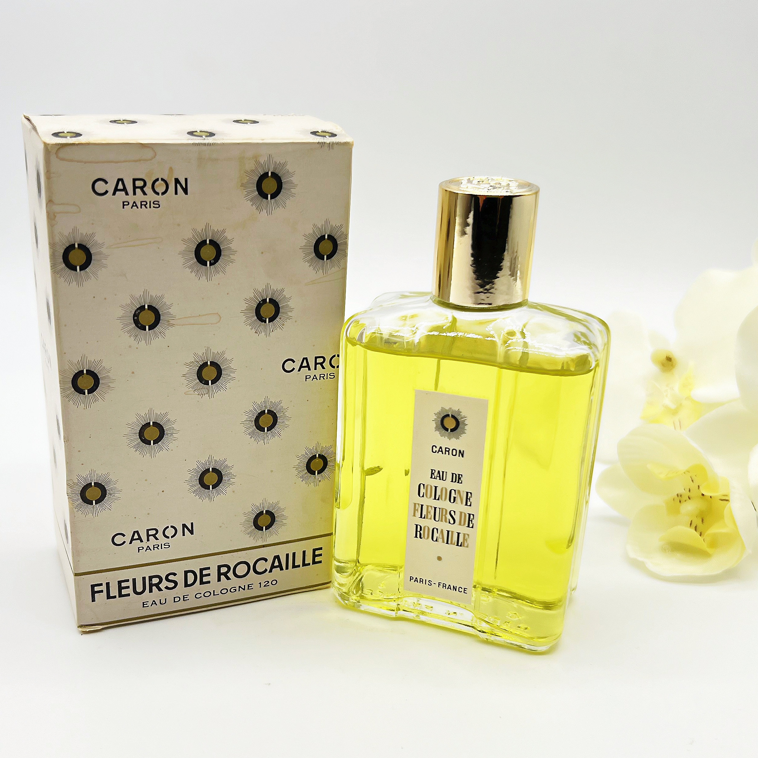 未開封　CARON PARIS オーデコロン　フルール・ド・ロカイユ120ml CARON] (キャロン) フルール・ド・ロカイユ (FLEUR DE ROCAILLE