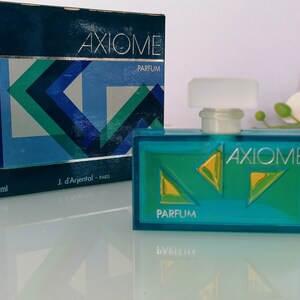 Axiome J. d&#39;Arjental  (1978) PARFUM /Extrait 1/2 fl.oz /15 ml Splash , Rare Vintage Women&#39;s Fragrance