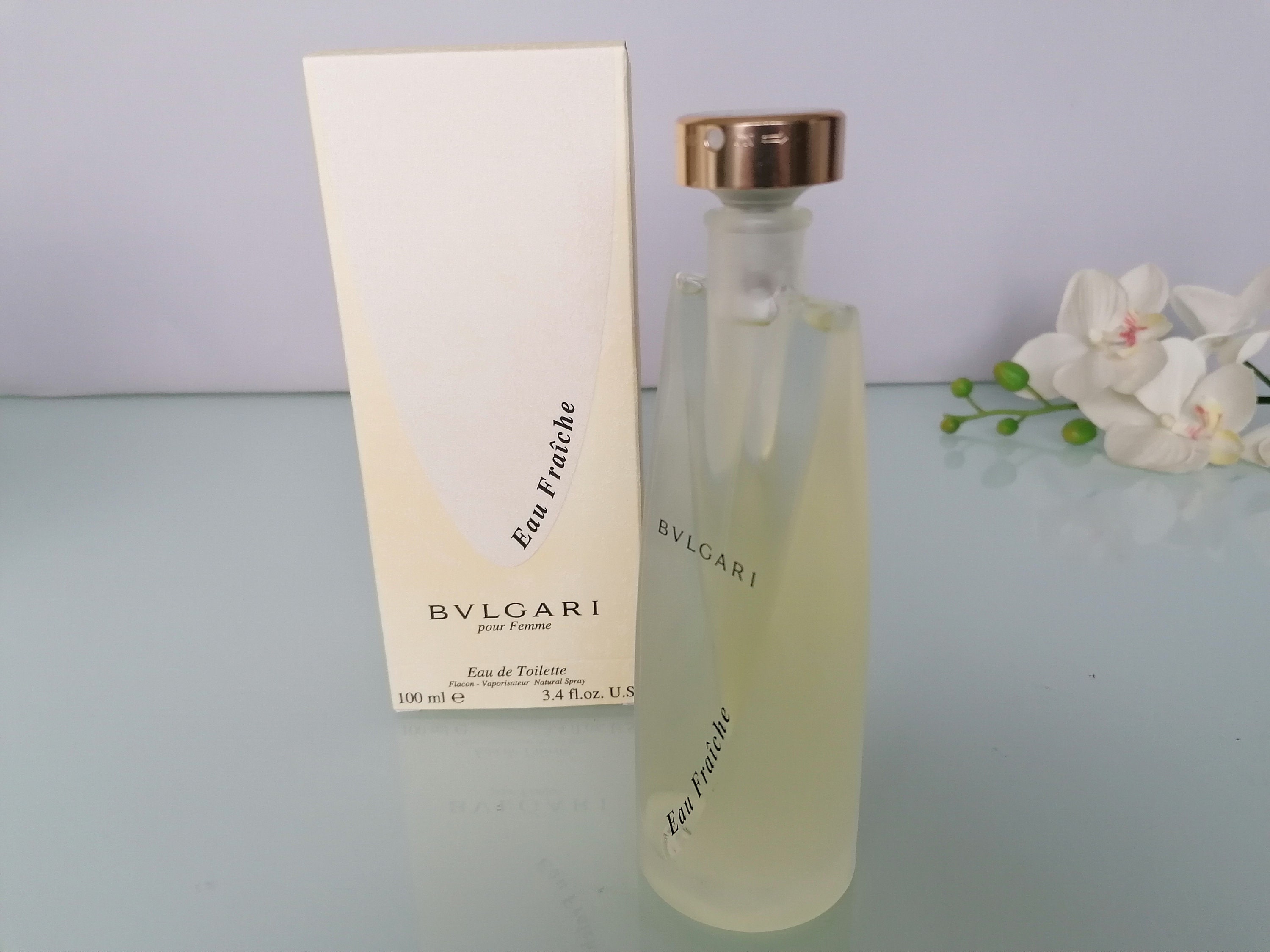 Vintage 1997 Bvlgari Eau Fraiche, 100ml Rare Women's Fragrance