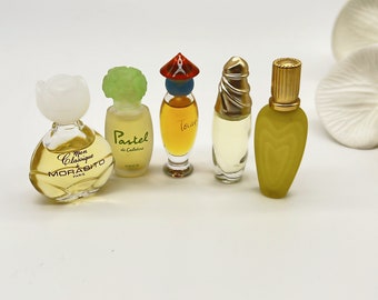 ヴィンテージミニチュア香水セット、様々なブランド、80年代/90年代の