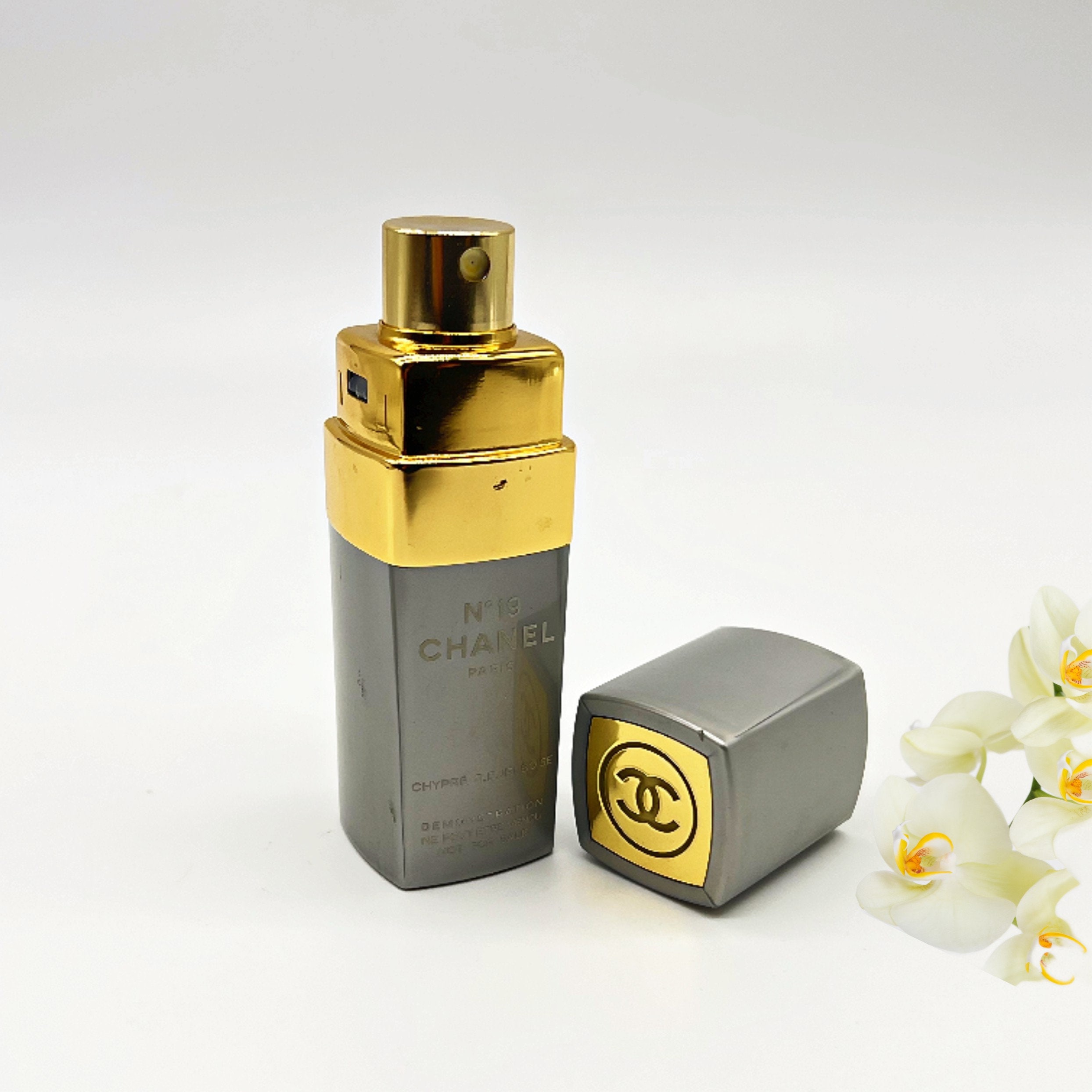 Vintage Chanel No 19 Parfum, Refillable Spray, 15ml - Etsy