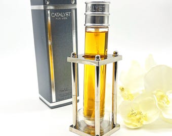 Halston Catalyst para hombre, década de 1990: perfume vintage excepcional, regalo para él, 50 ml EDT