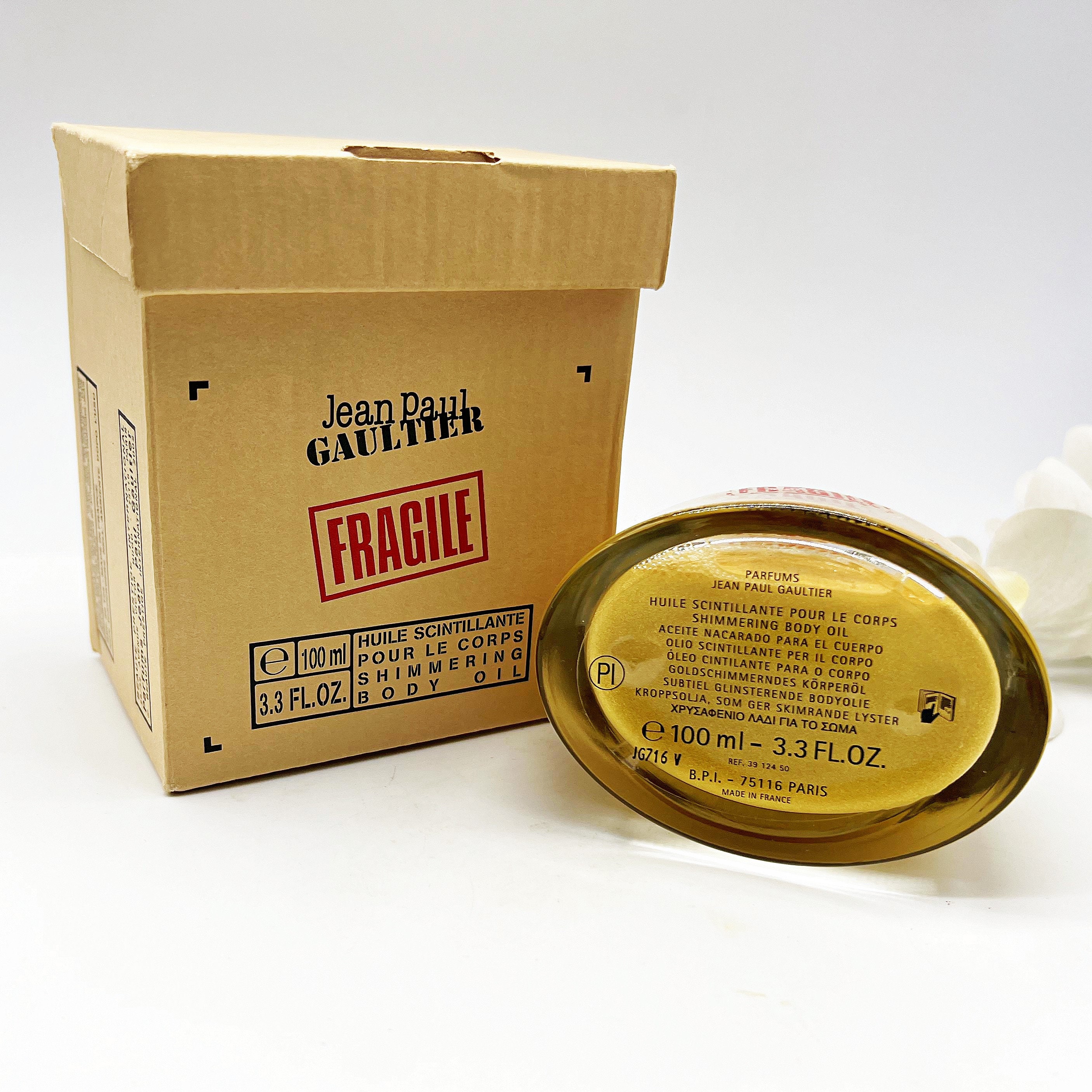 Fragile Jean Paul Gaultier (1999) Sparkling Glittering Body Oil