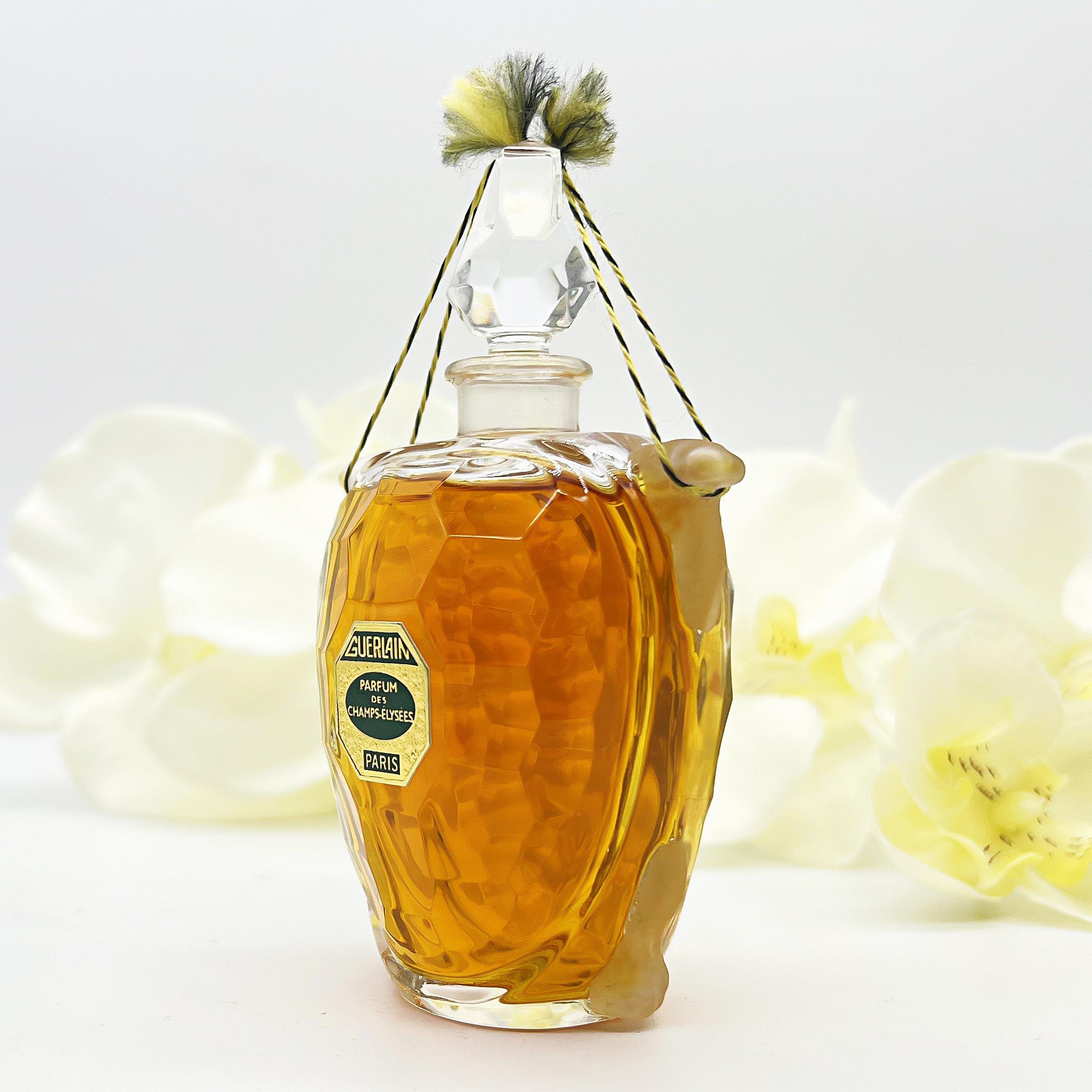 希少なゲラン シャンゼリゼ 香水 60ml、1995年製 バカラ