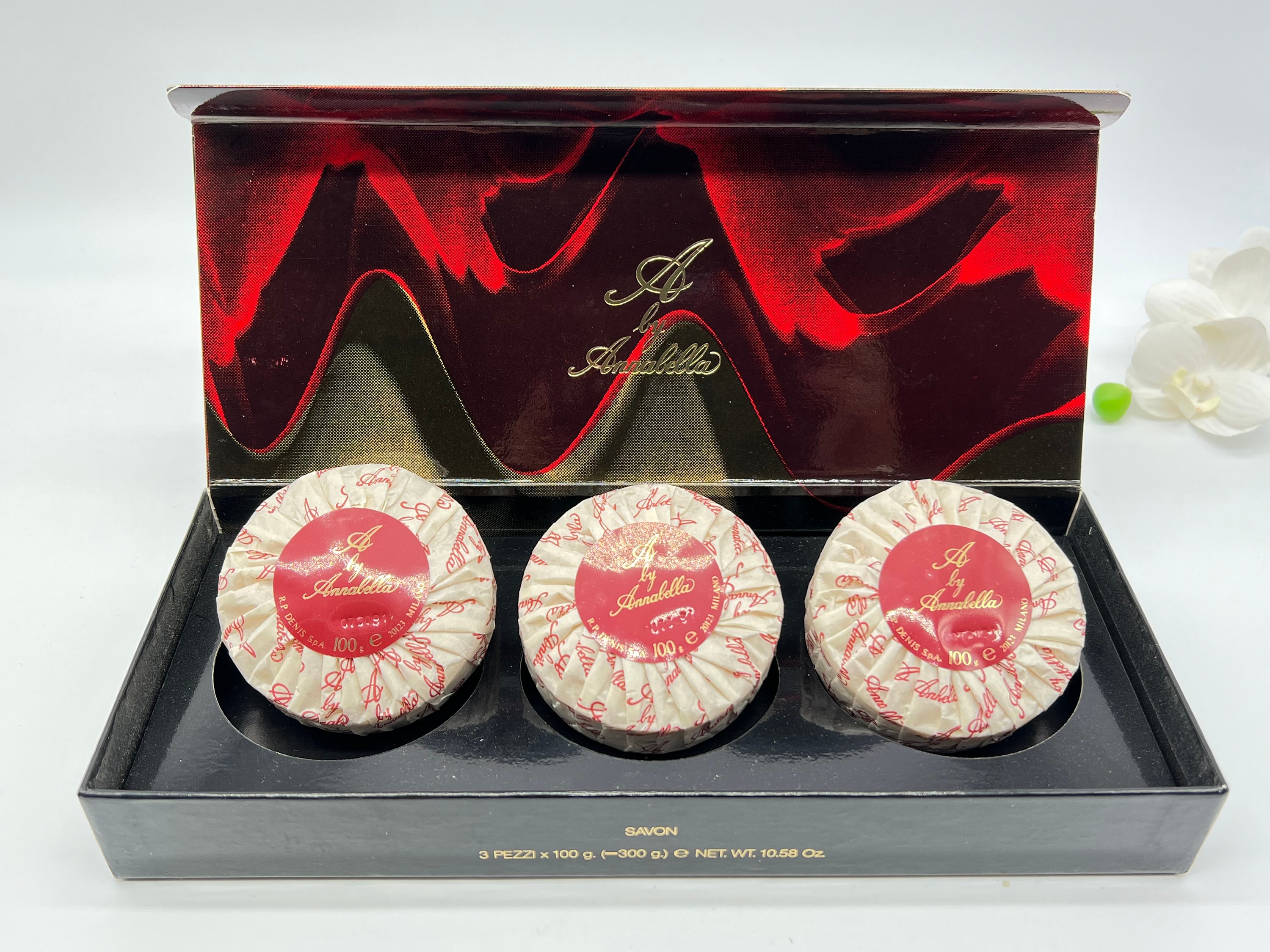A by Annabella Perfumed Soap 3 x100g Vintage Soap for Women