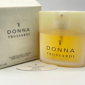 Donna Trussardi , Perfumed Body Oil  100 ml/3,4 fl.oz Natural Spray ,Sealed, Hard to Find,  Vintage 90s, Made in Italy, Gift Idea