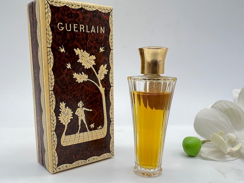 Mitsouko ,Guerlain , Parfum/Extrait 7 ml or 1/4 fl.oz , Umbrella Bottle , c1952-1978, Vintage Pure Perfume ,France Paris , Gift Idea image 10
